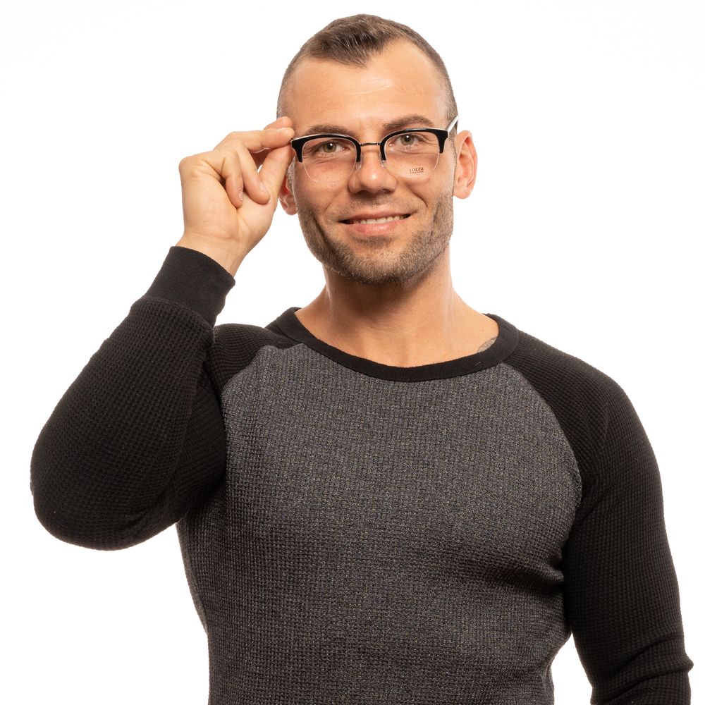 Black Unisex Glasses Frame Lozza
