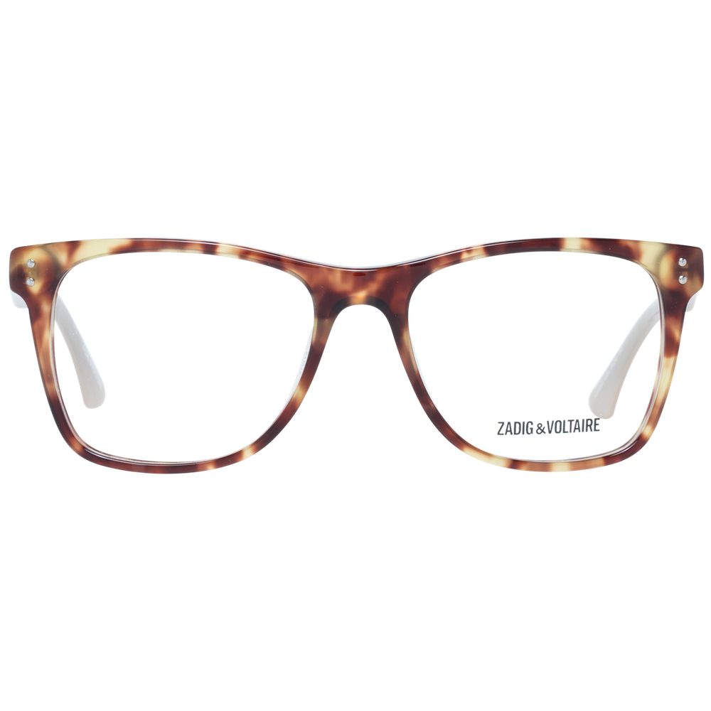Brown Unisex Glasses Frame Zadig & Voltaire