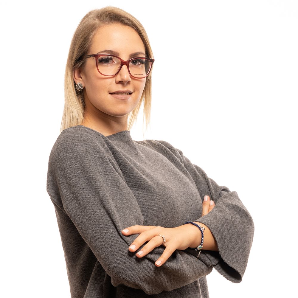 Red Women Glasses Frame Zadig & Voltaire