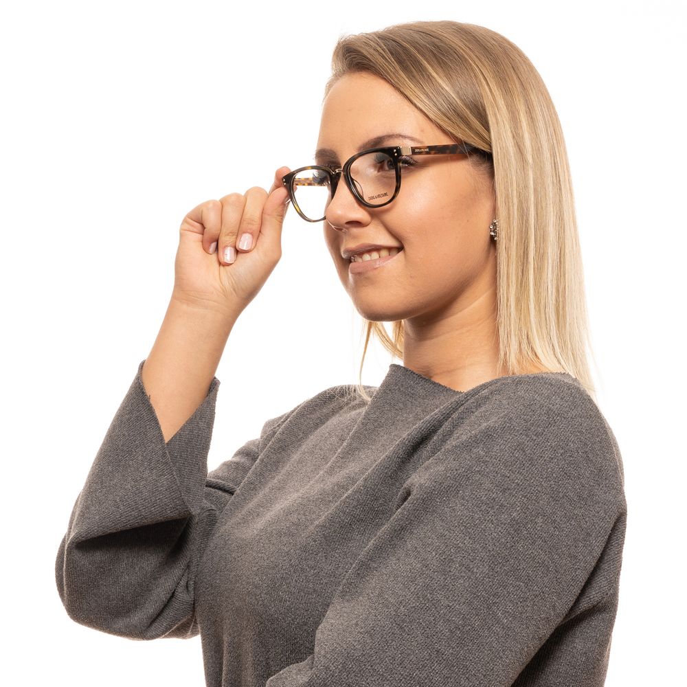 Brown Women Glasses Frame Zadig & Voltaire