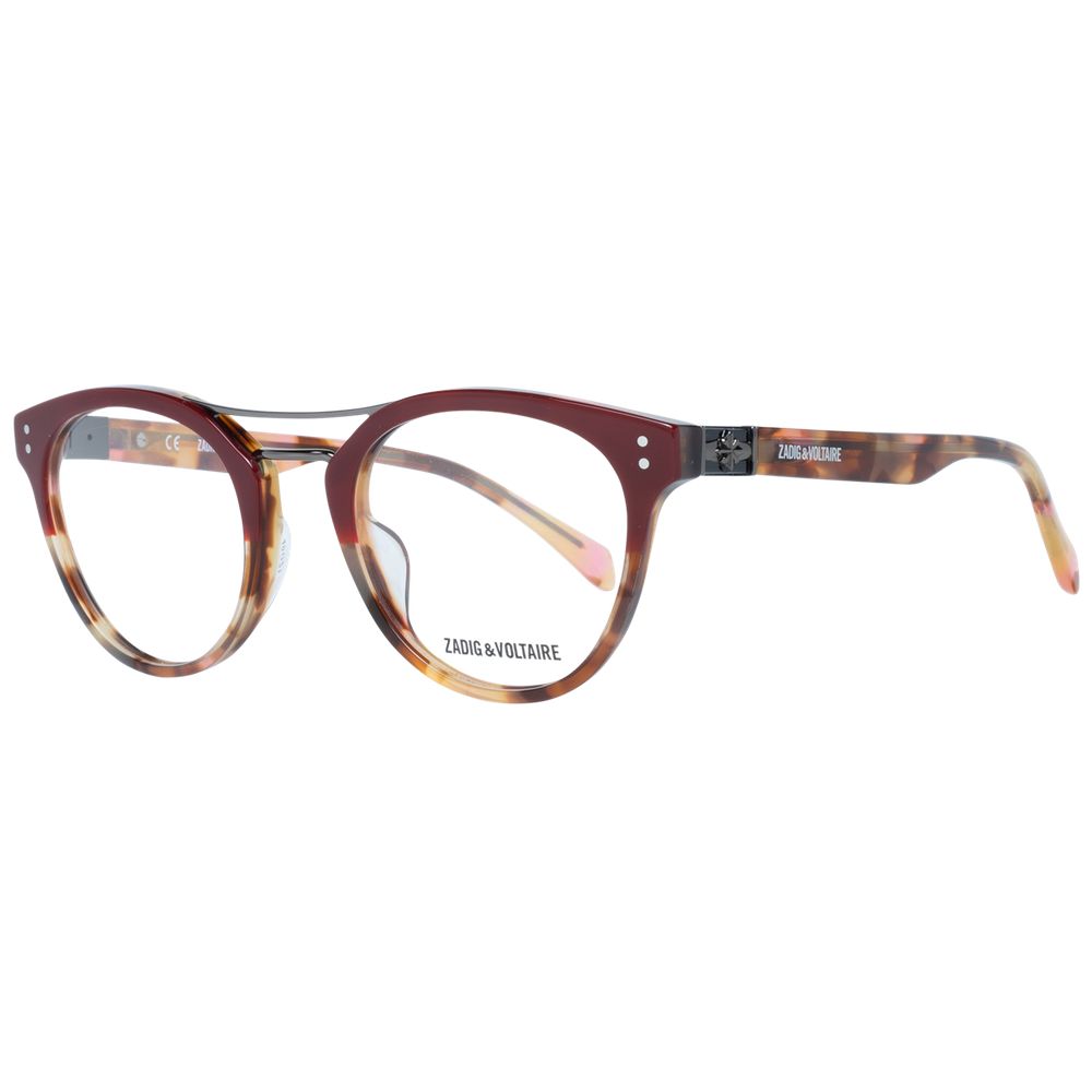Red Women Glasses Frame Zadig & Voltaire