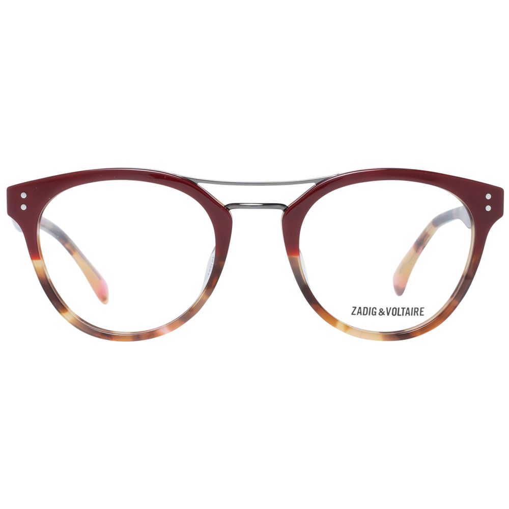 Red Women Glasses Frame Zadig & Voltaire