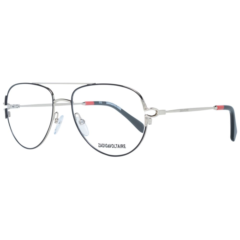 Gold Women Glasses Frame Zadig & Voltaire