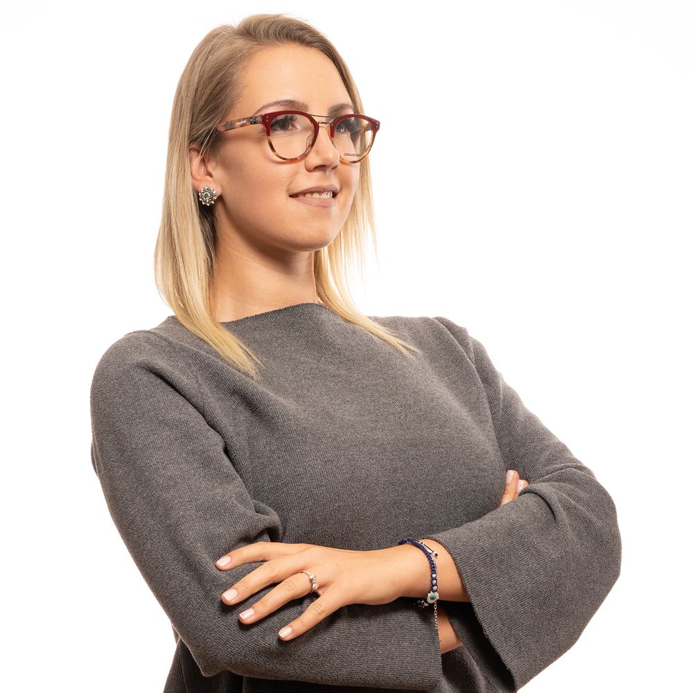 Red Women Glasses Frame Zadig & Voltaire