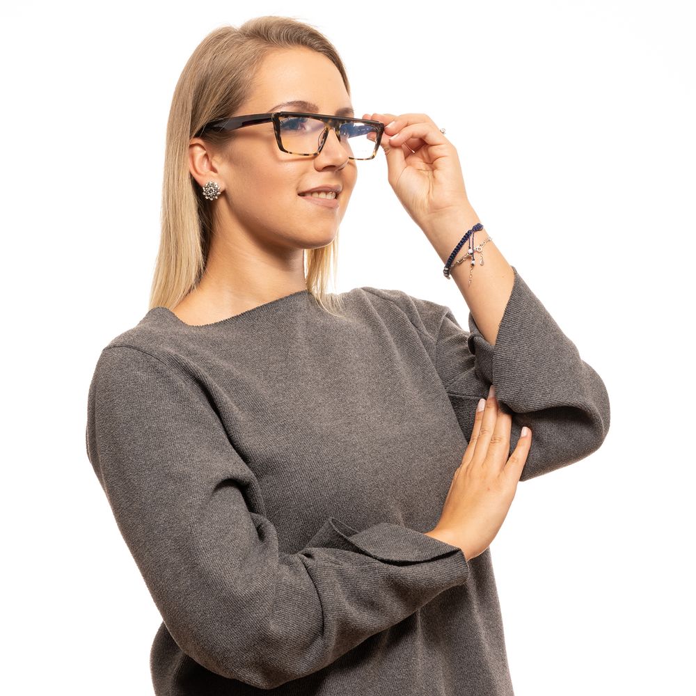 Brown Women Glasses Frame Yohji Yamamoto
