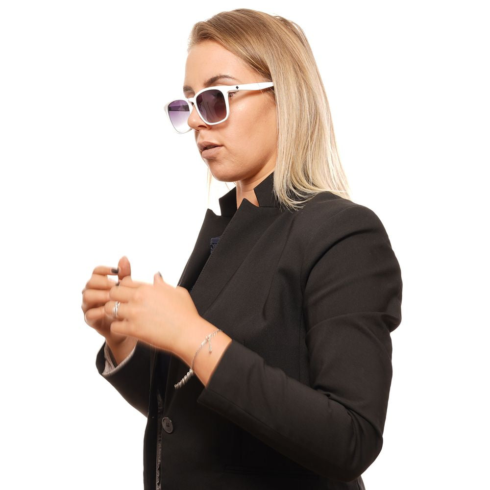White Unisex Sunglass Spy