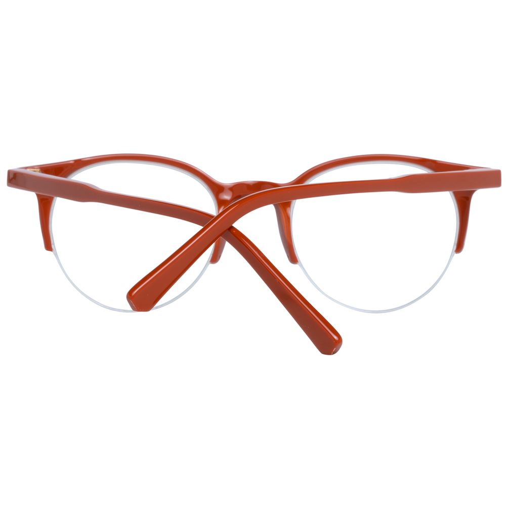 Brown Unisex Glasses Frame Bally