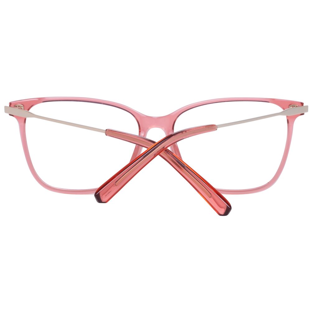 Red Women Glasses Frame Bally