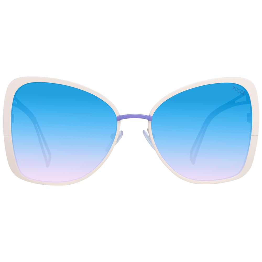 Cream Women Sunglass Emilio Pucci