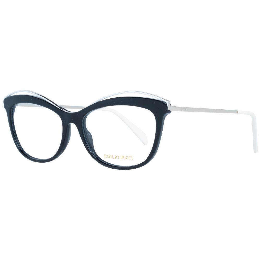 Black Women Glasses Frame Emilio Pucci