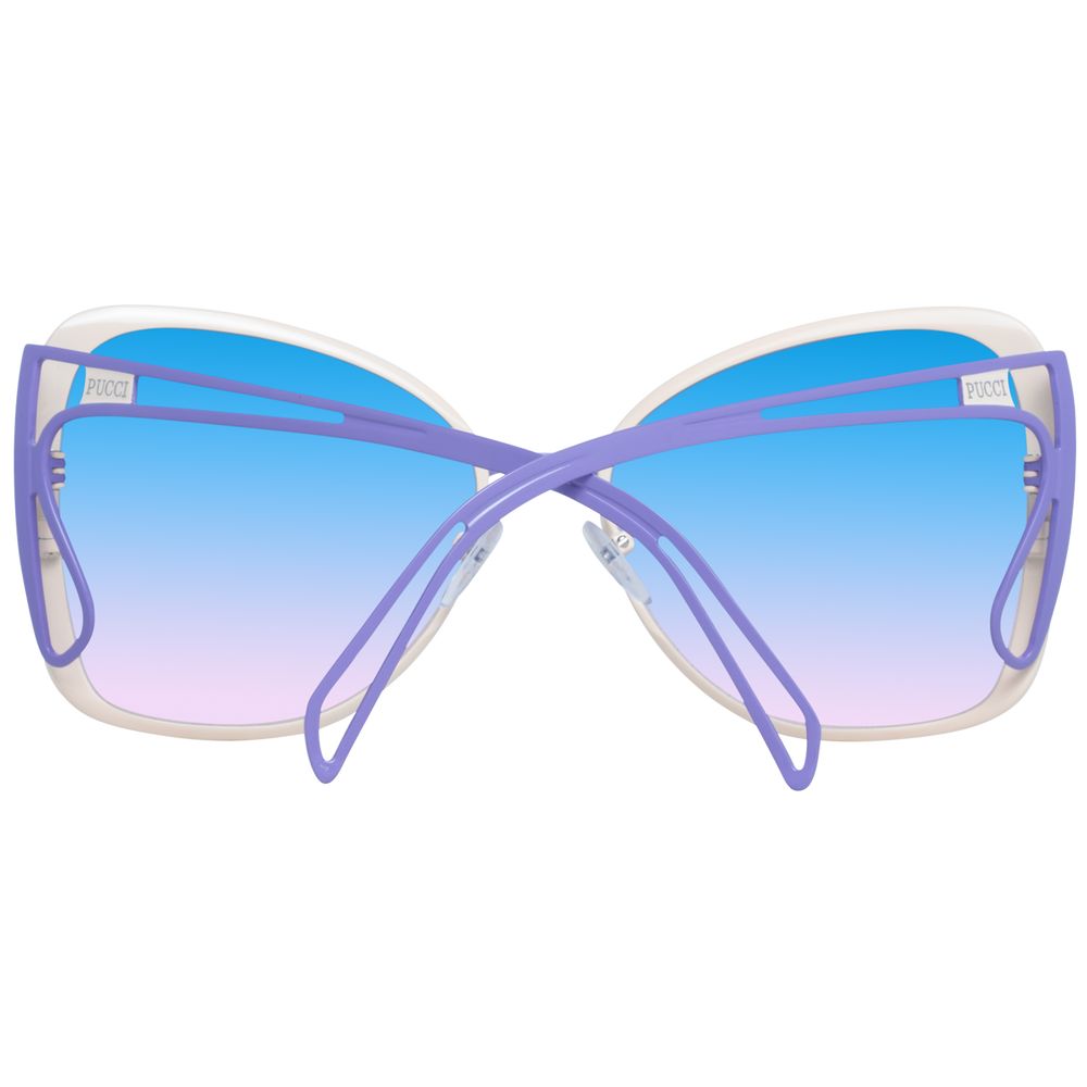 Cream Women Sunglass Emilio Pucci