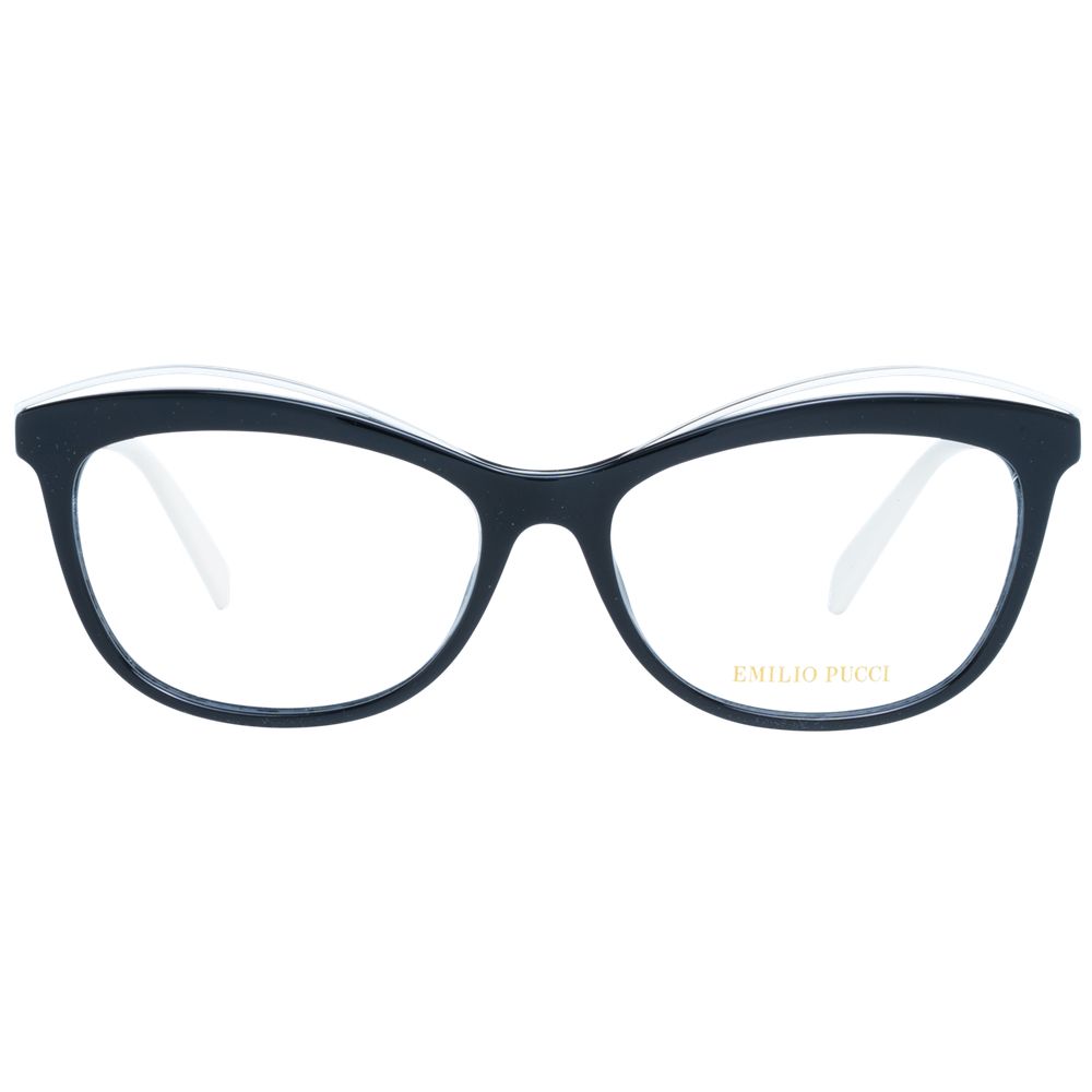 Black Women Glasses Frame Emilio Pucci