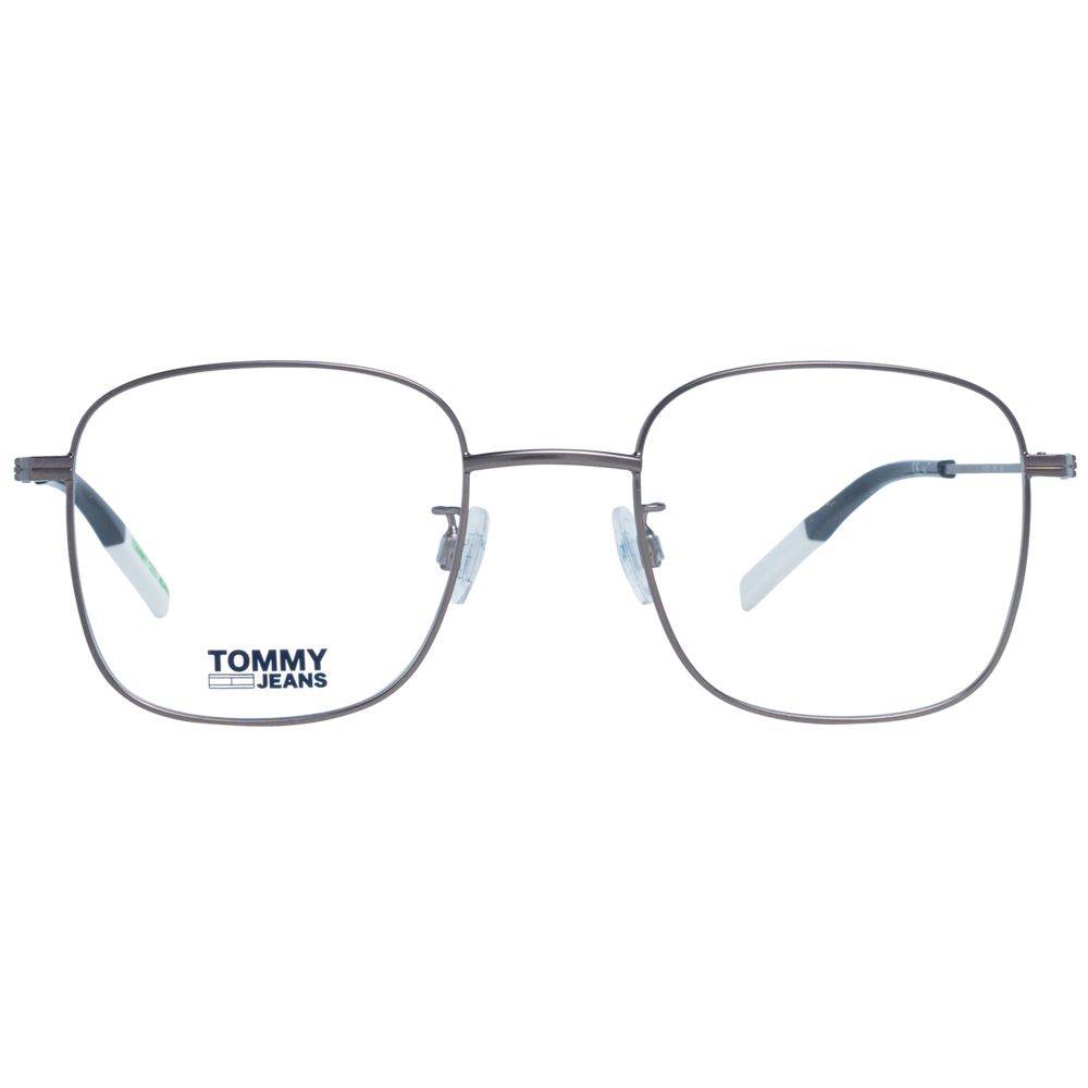 Gray Unisex Glasses Frame Tommy Hilfiger