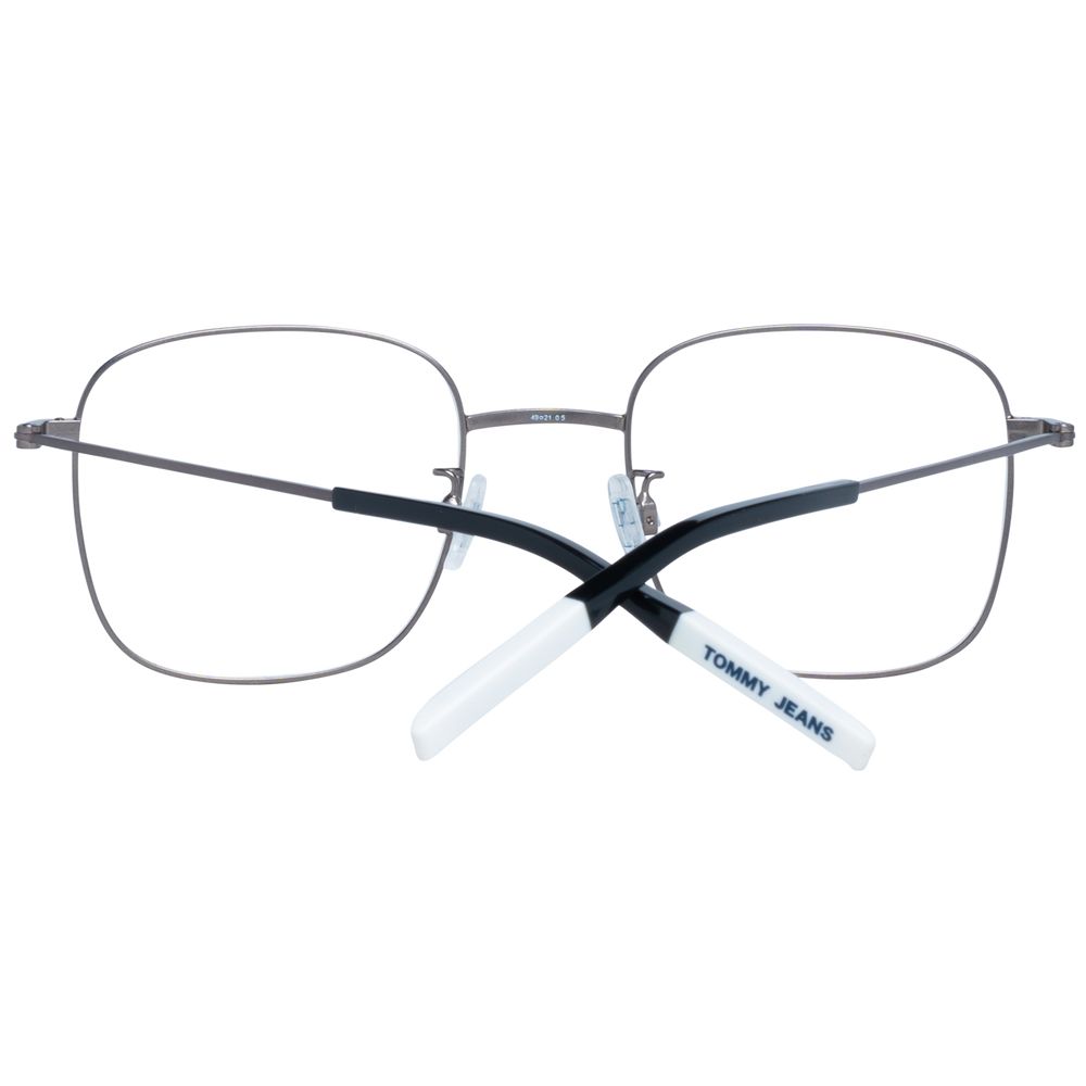 Gray Unisex Glasses Frame Tommy Hilfiger