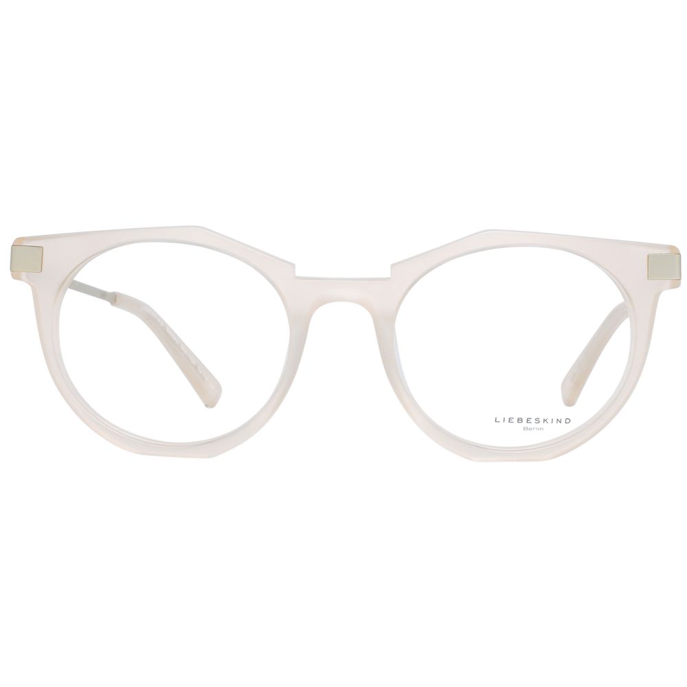 Beige Unisex Glasses Frame Liebeskind