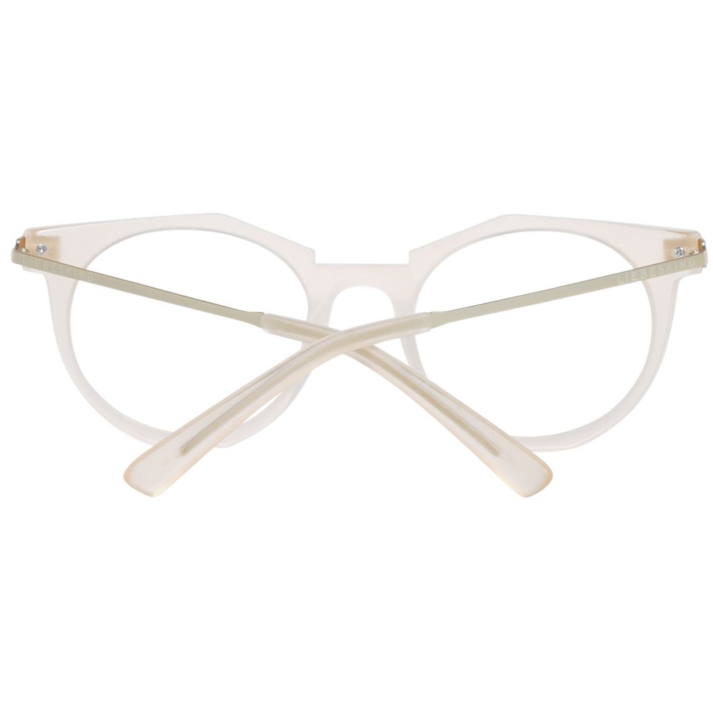 Beige Unisex Glasses Frame Liebeskind