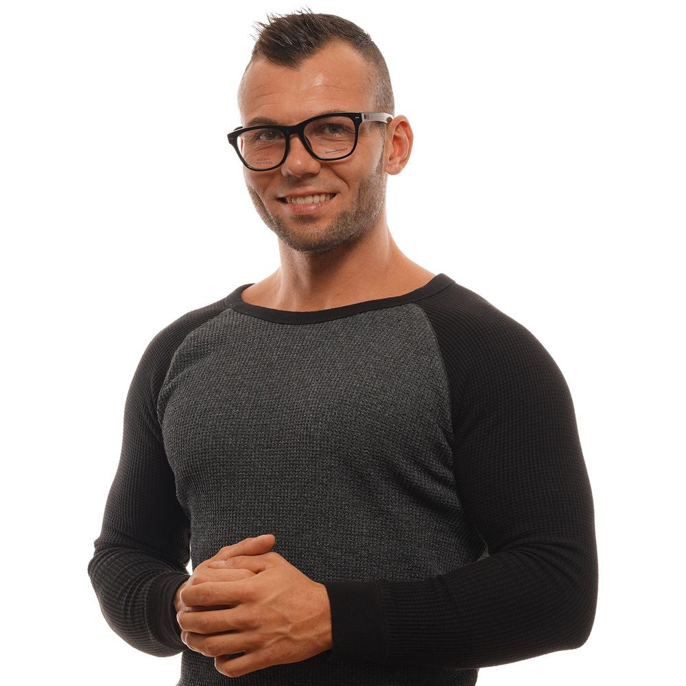 Black Men Glasses Frame Ermenegildo Zegna