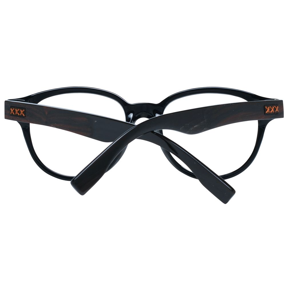 Black Men Glasses Frame Ermenegildo Zegna