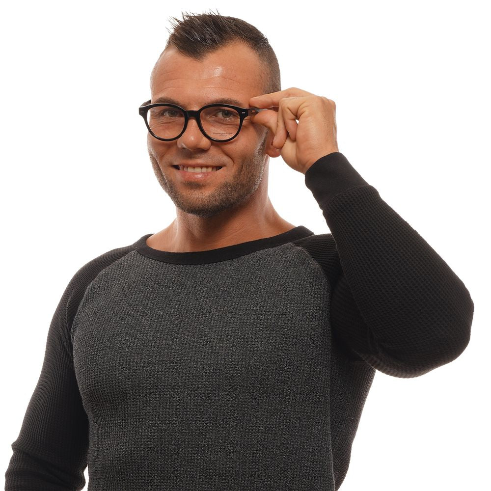 Black Men Glasses Frame Ermenegildo Zegna