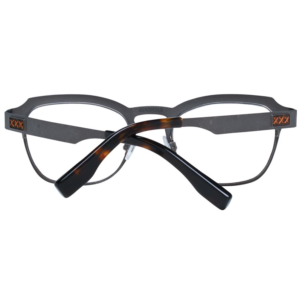 Gray Men Glasses Frame Ermenegildo Zegna