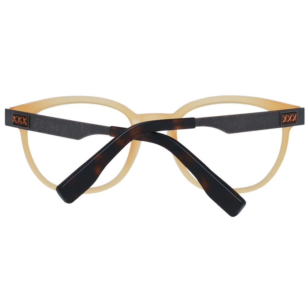 Orange Men Glasses Frame Ermenegildo Zegna