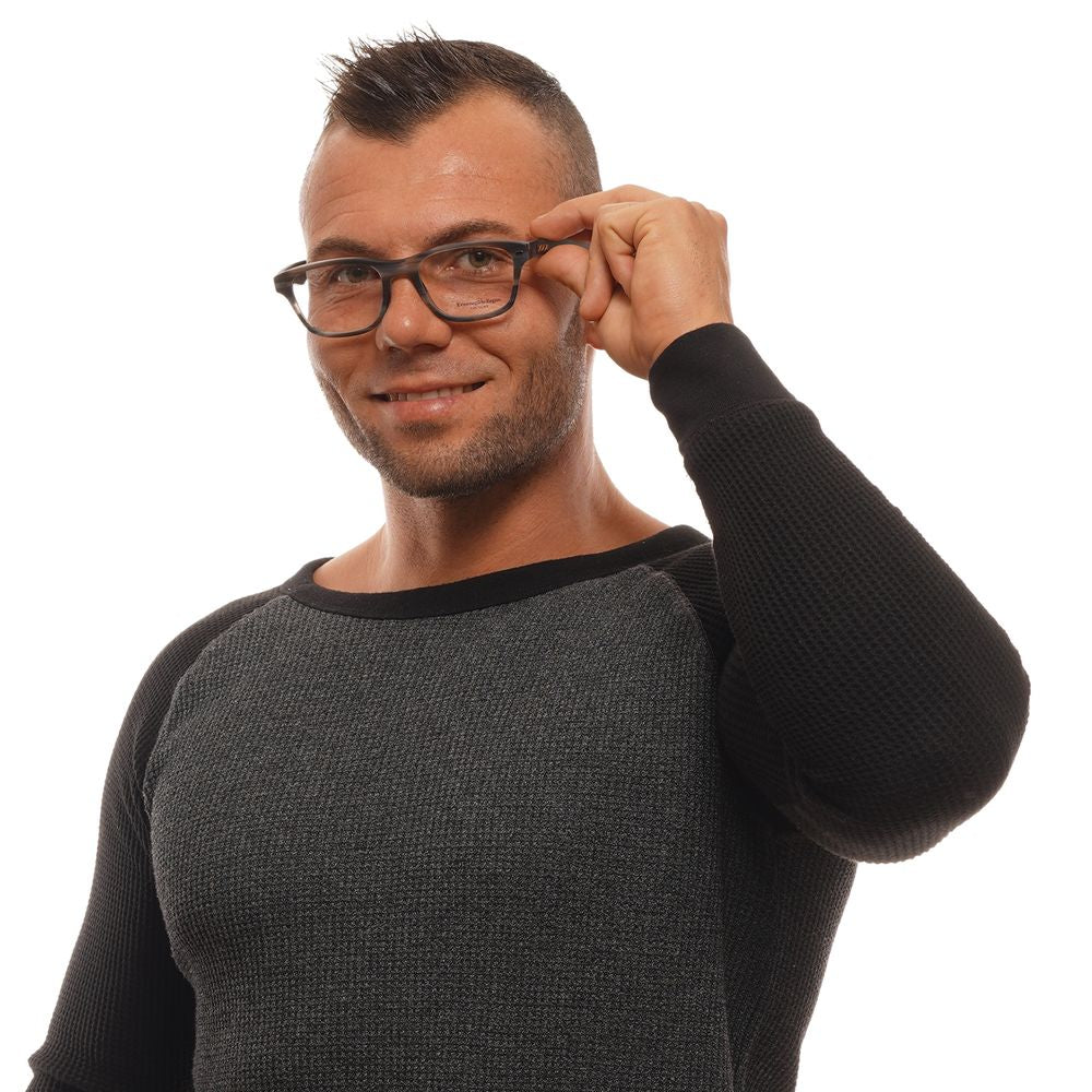Gray Men Glasses Frame Ermenegildo Zegna