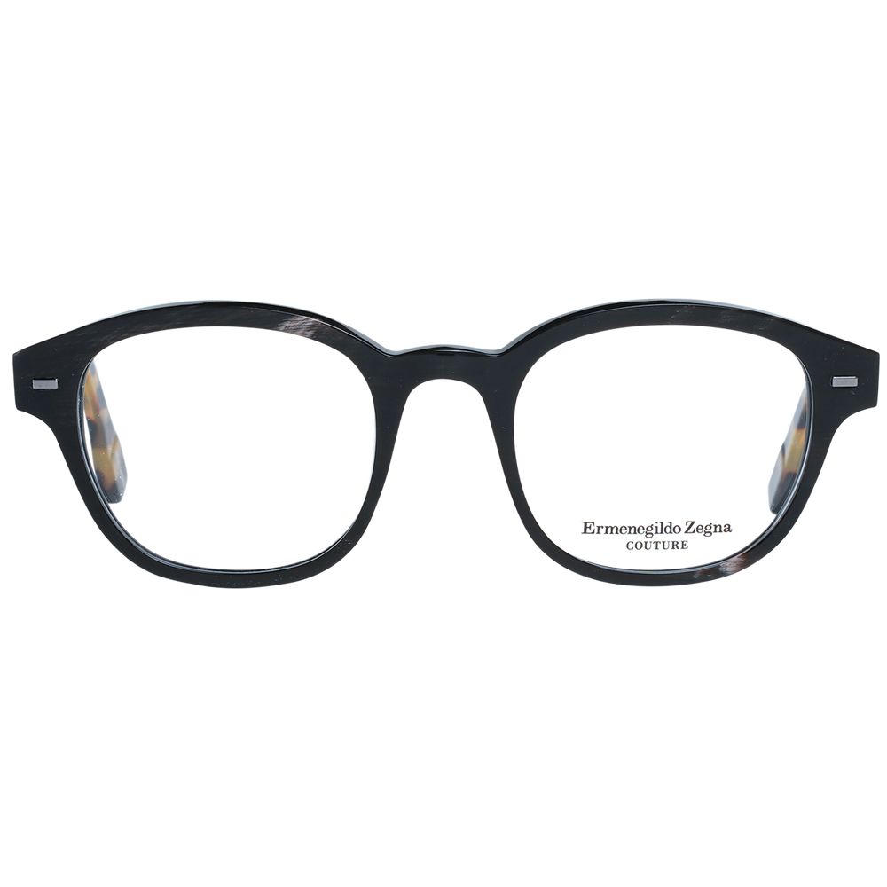 Brown Men Glasses Frame Ermenegildo Zegna