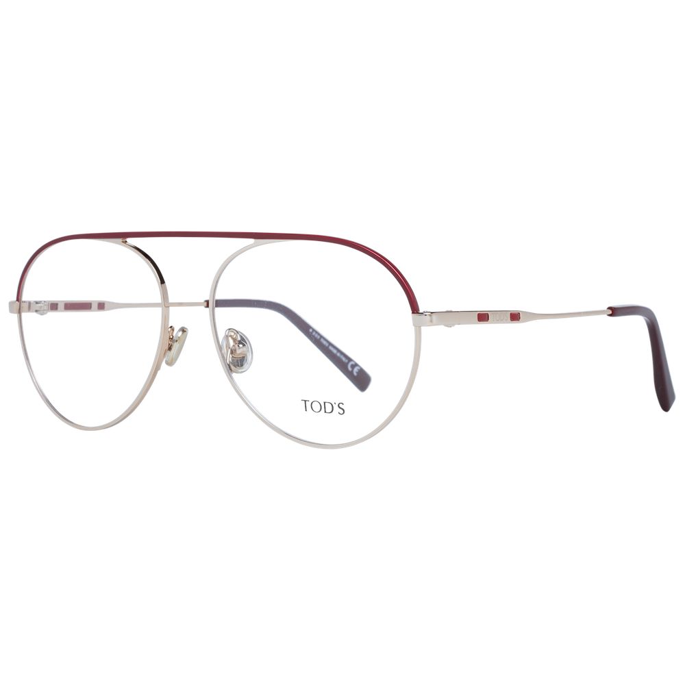Red Women Glasses Frame Tod's