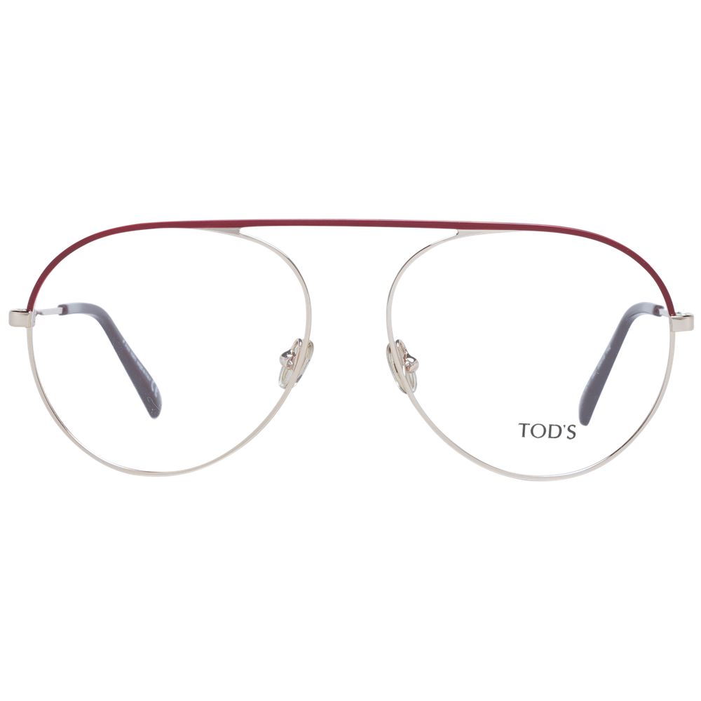 Red Women Glasses Frame Tod's