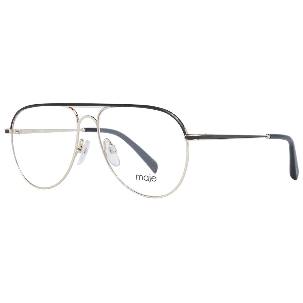 Gold Women Glasses Frame Maje