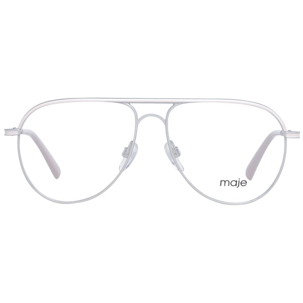 Silver Women Glasses Frame Maje