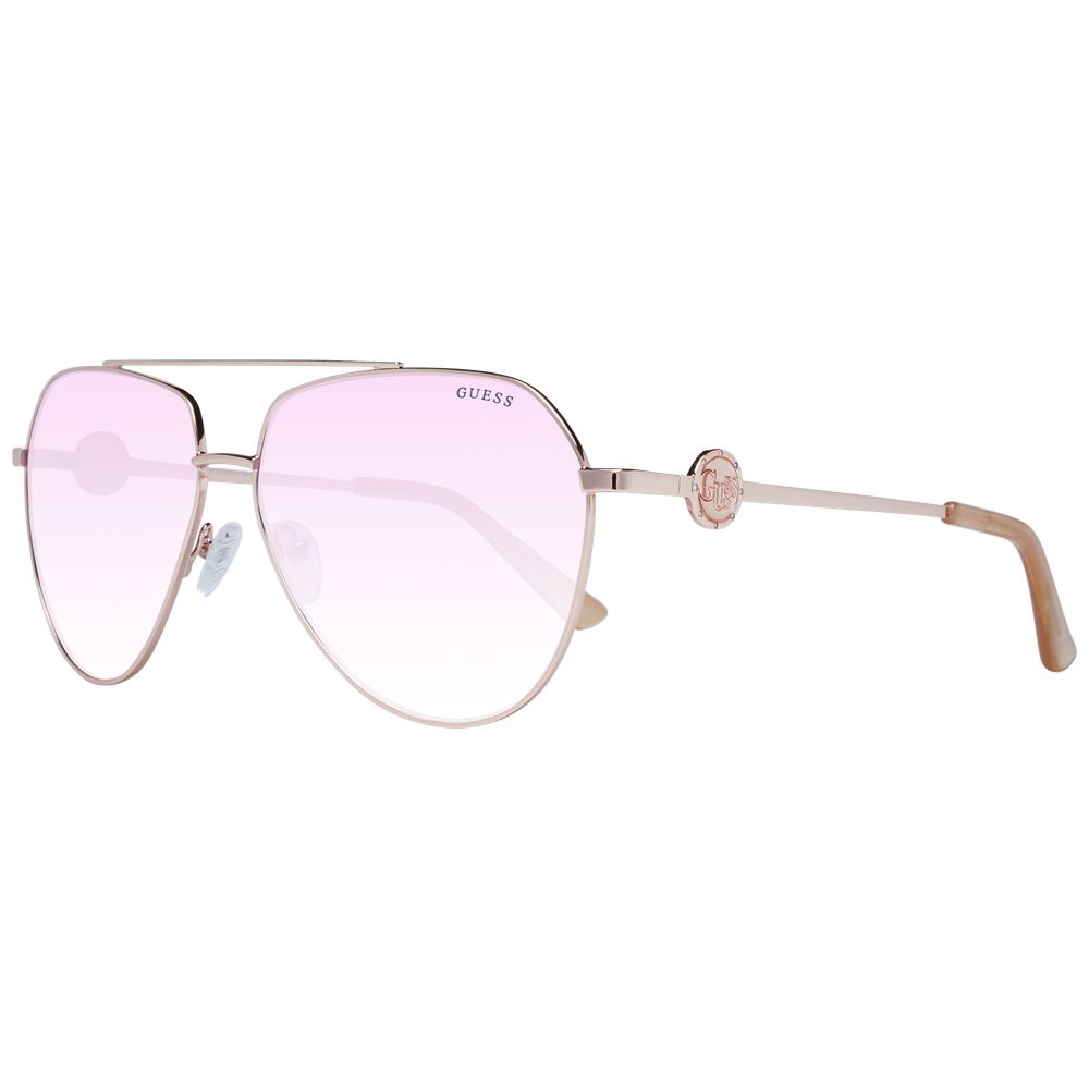 Rose Gold Women Sunglass Guess