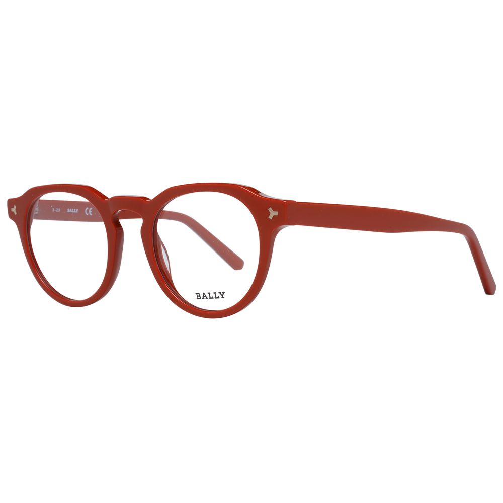 Orange Men Glasses Frame Bally