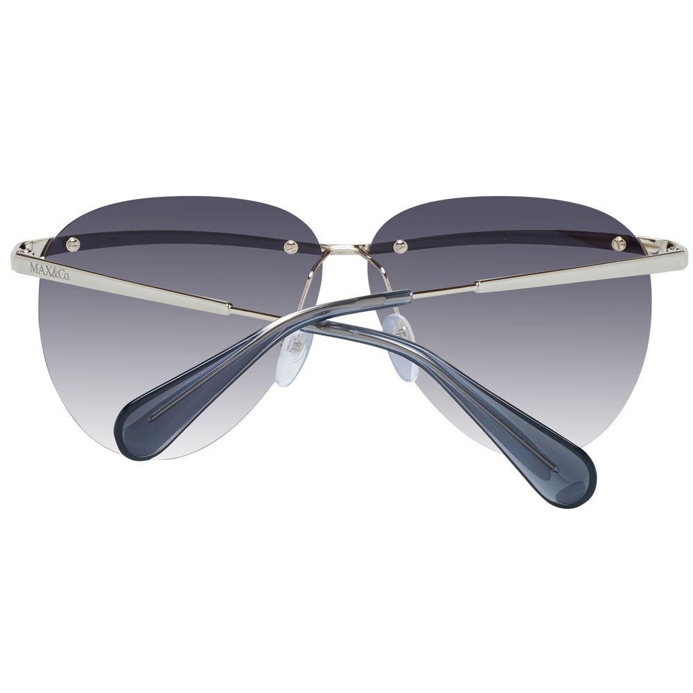Gold Women Sunglass Max & Co
