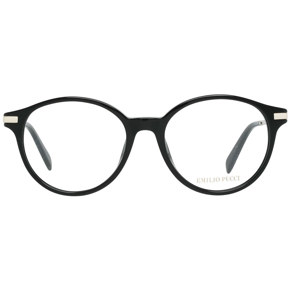 Black Women Glasses Frame Emilio Pucci
