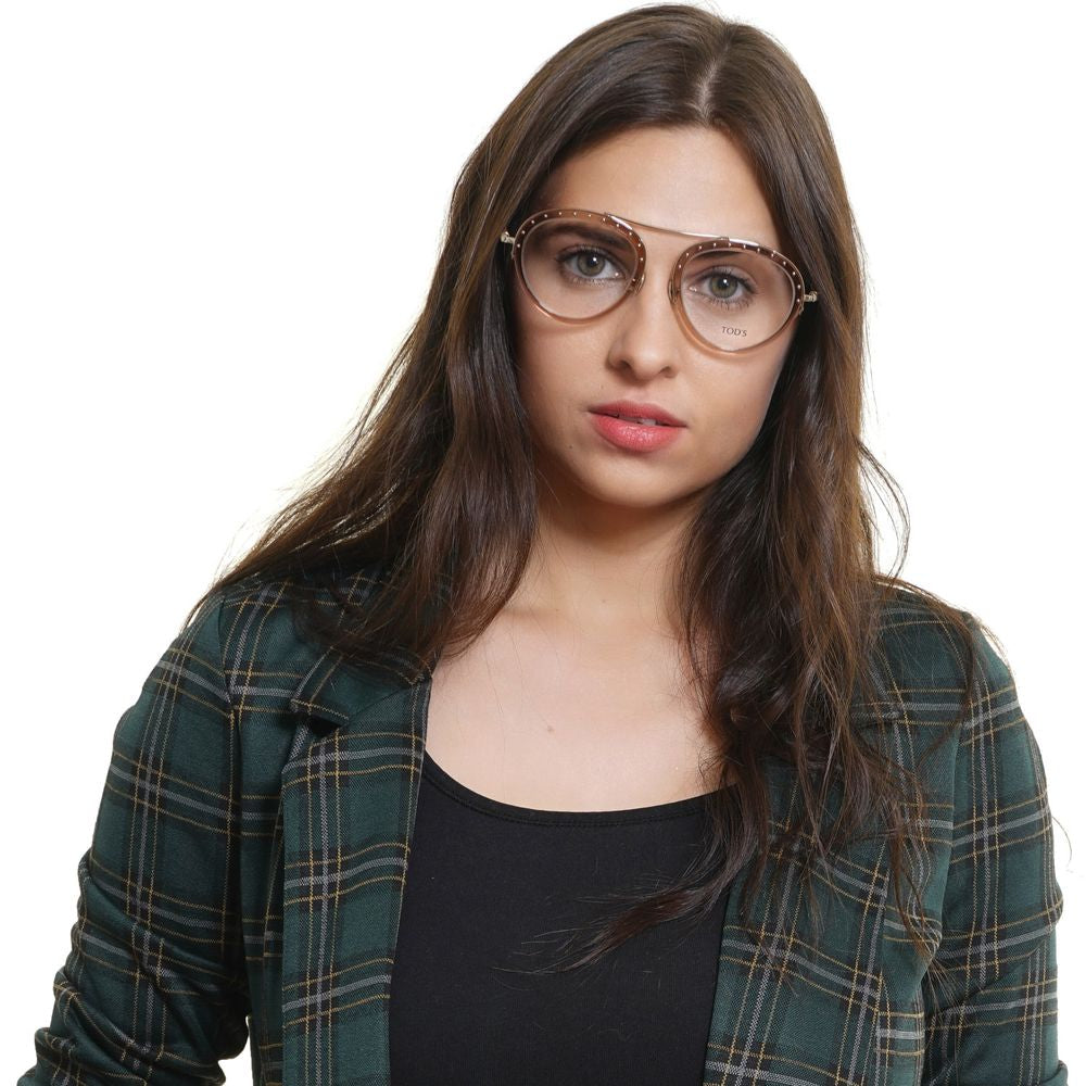 Brown Women Glasses Frame Tod's