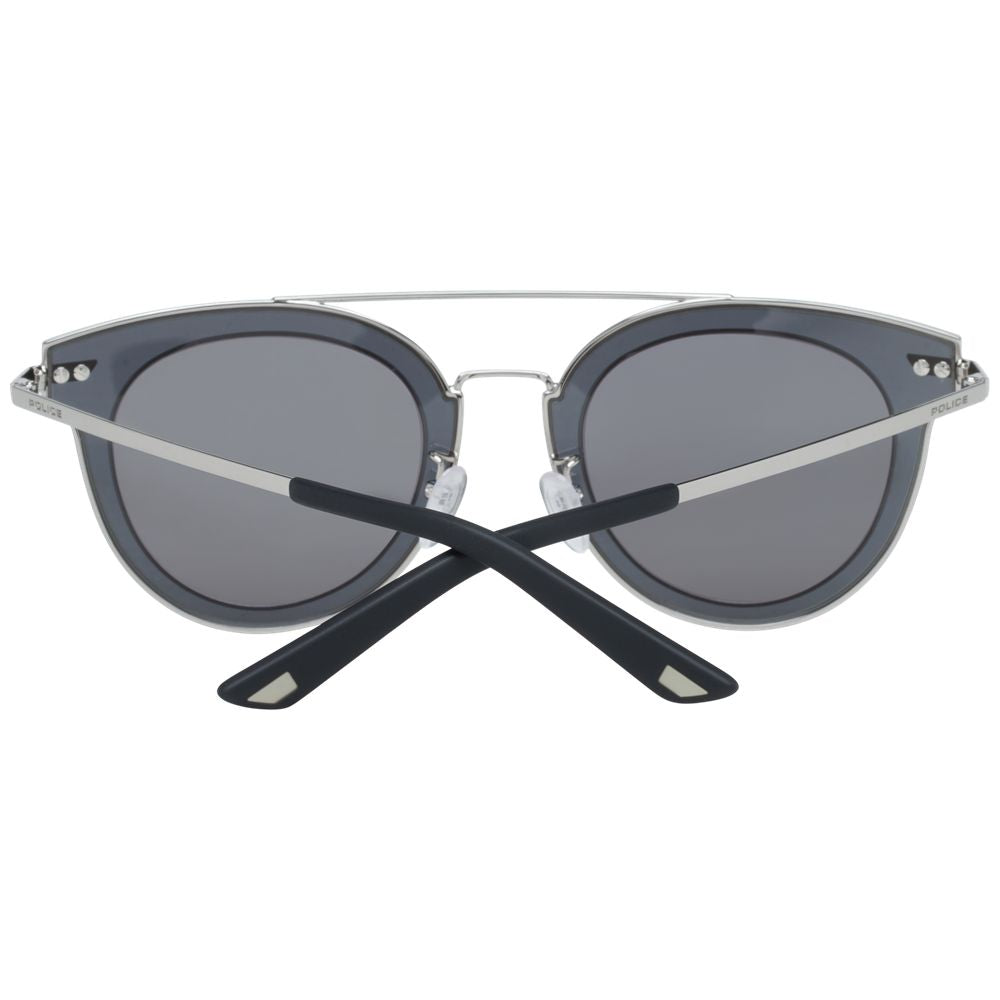 Silver Men Sunglass Police