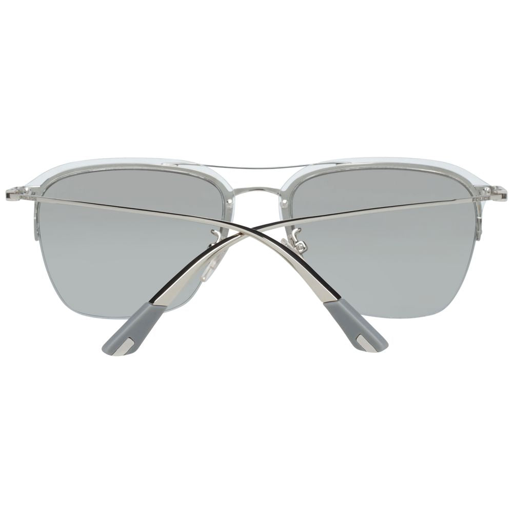 Silver Men Sunglass Police