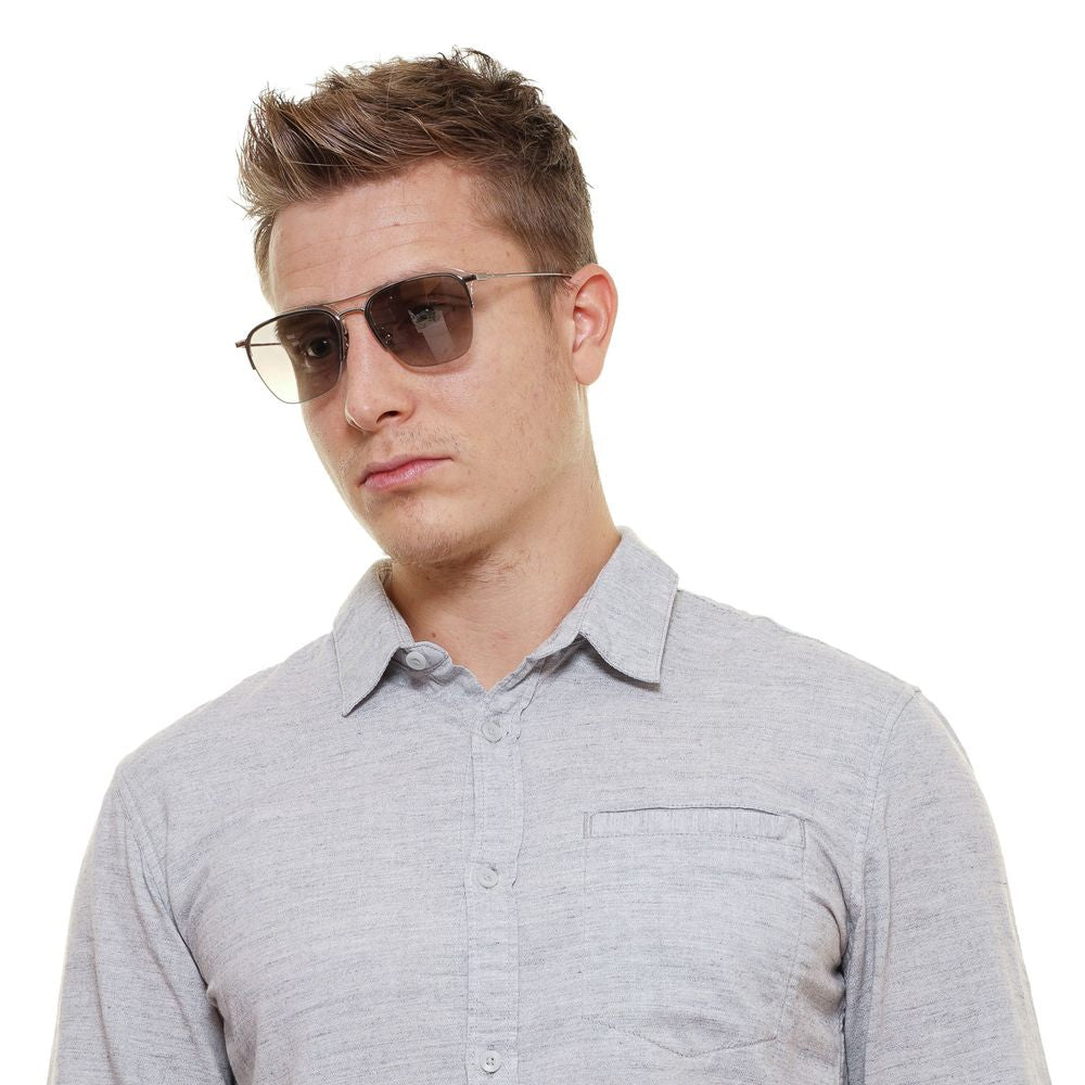 Silver Men Sunglass Police