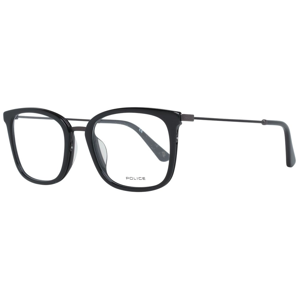 Black Men Glasses Frame Police