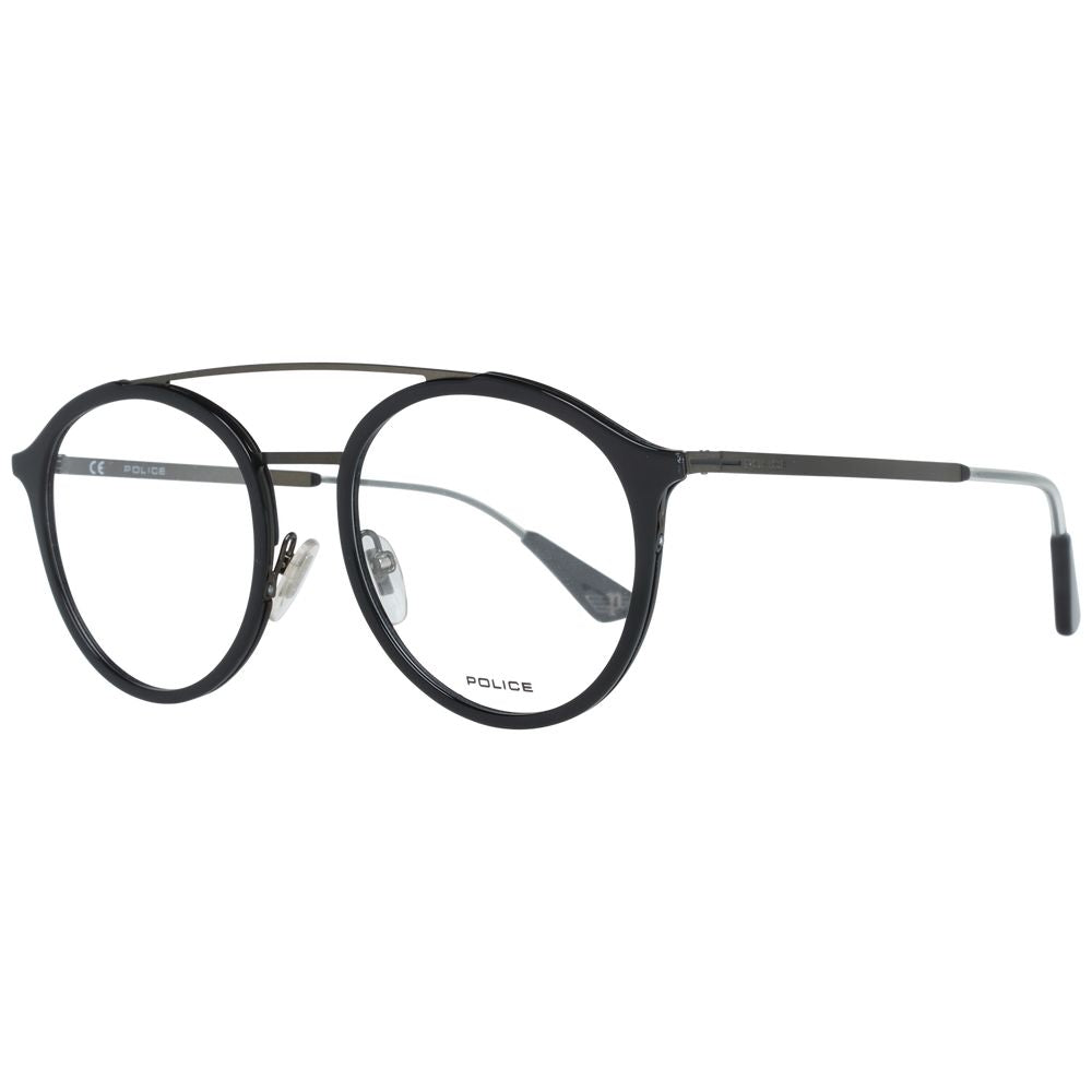 Black Men Glasses Frame Police