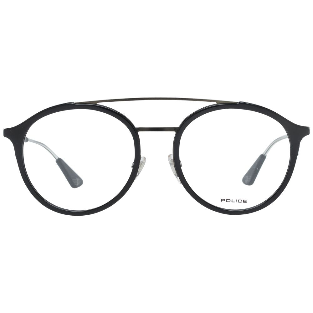 Black Men Glasses Frame Police