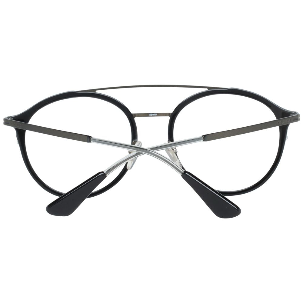 Black Men Glasses Frame Police