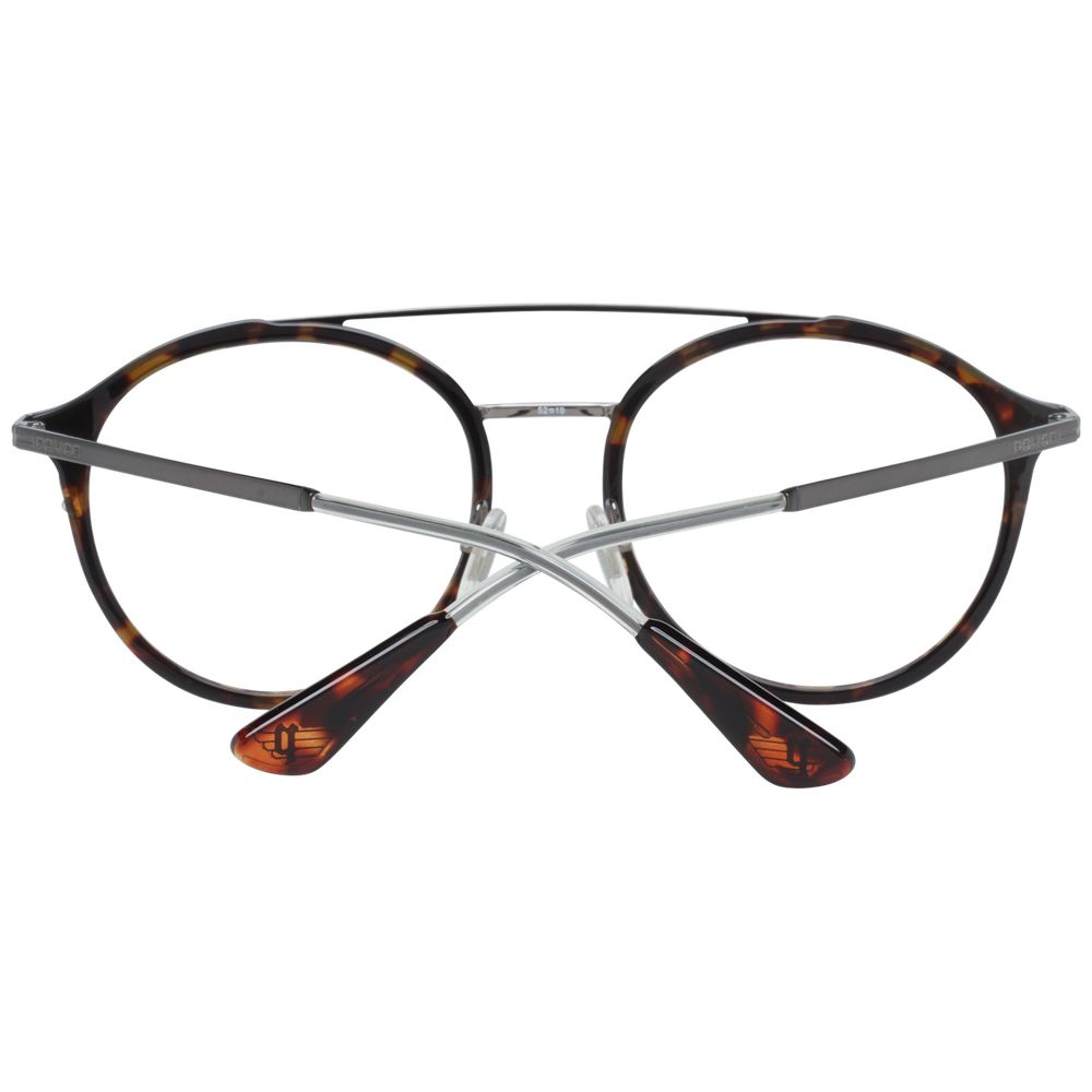 Brown Men Glasses Frame Police