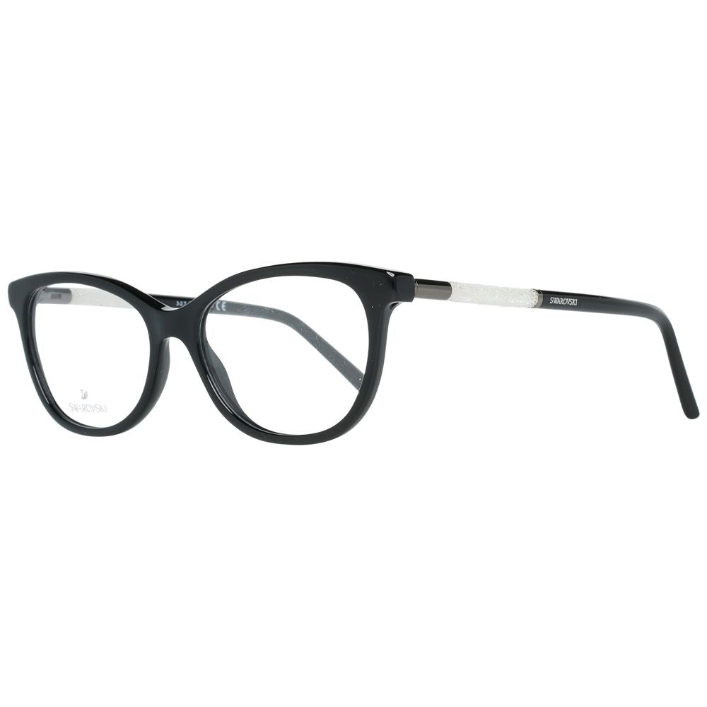 Black Women Glasses Frame Swarovski