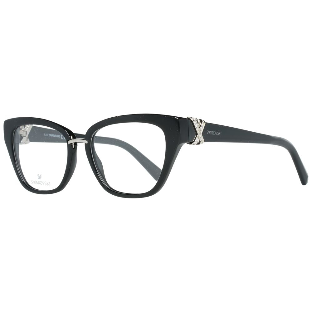 Black Women Glasses Frame Swarovski
