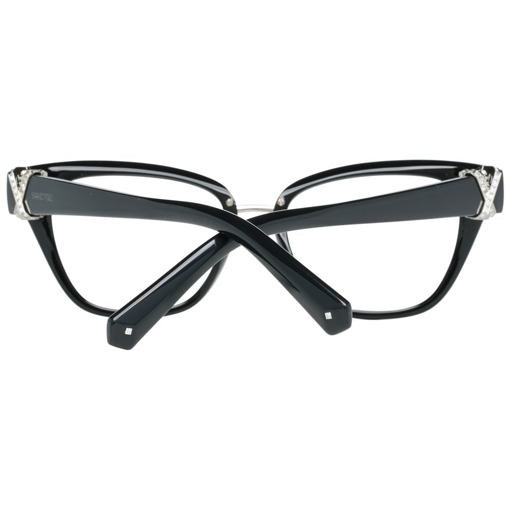 Black Women Glasses Frame Swarovski