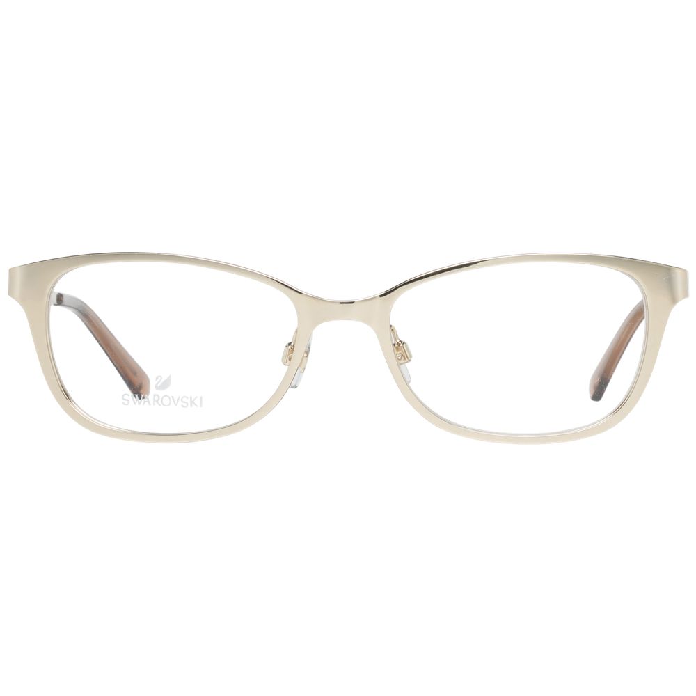 Gold Women Glasses Frame Swarovski