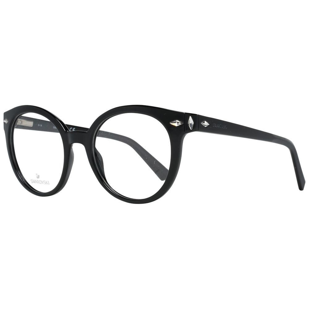 Black Women Glasses Frame Swarovski