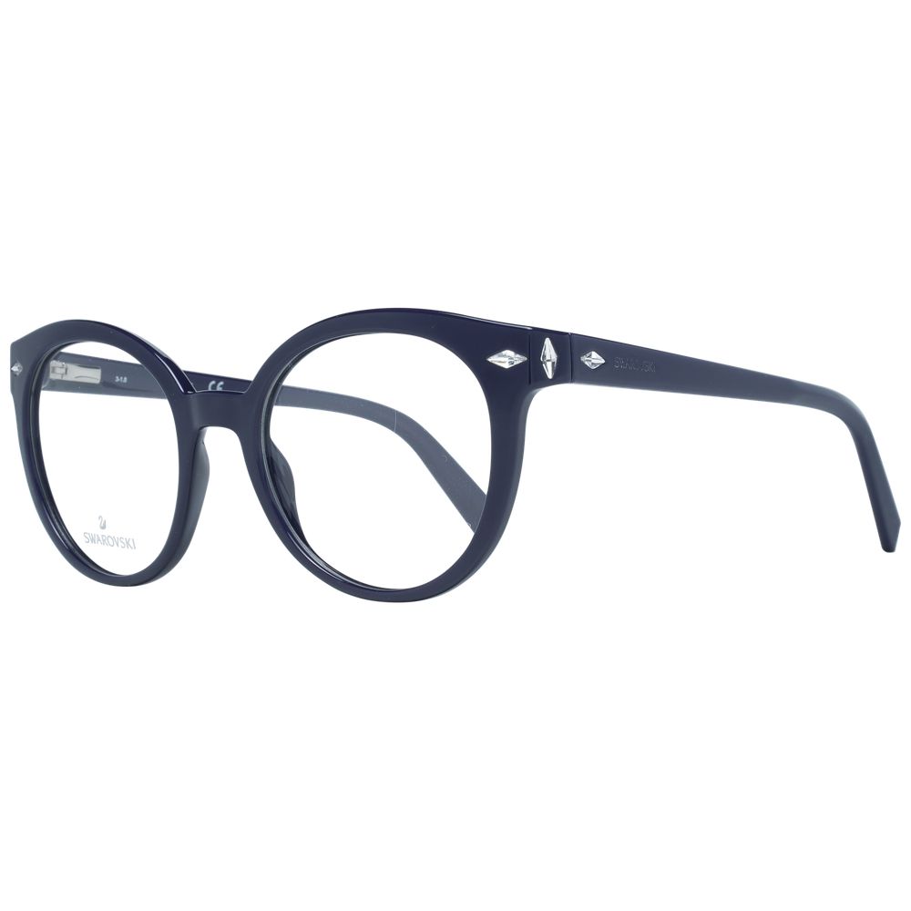 Purple Women Glasses Frame Swarovski